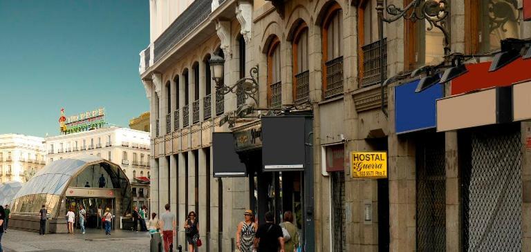 Hostal Guerra Madrid Kültér fotó